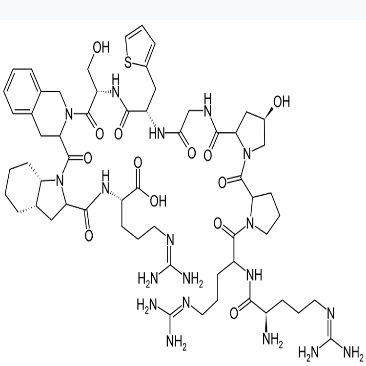 Icatibant acetate CAS NO. 130308-48-4,  138614-30-9.png