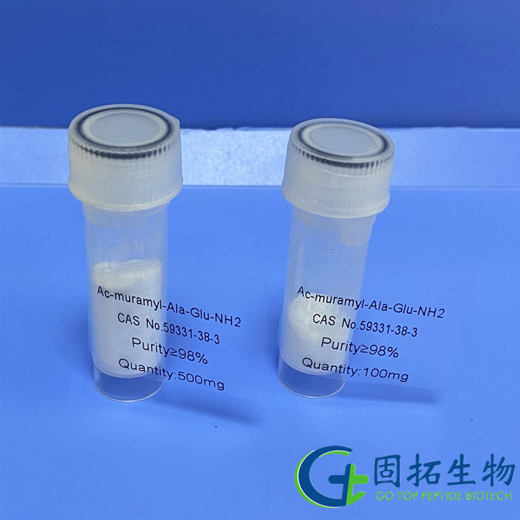 乙酰基-胞壁?；?丙氨酰-谷氨酸-NH2，Ac-muramyl-Ala-Glu-NH2